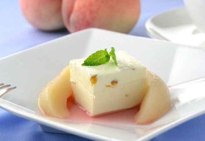 クリームチーズピーチメルバ2